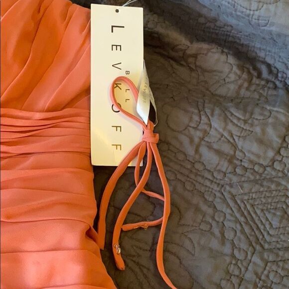 Bill Levkoff Brand New Strapless Dress Feminine Party Event Formal Wedding Guest - Picture 9 of 15